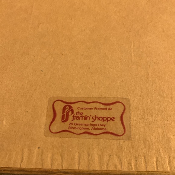 VTG MCM Oriental style hand painted ornate elephants on black silk framed art - Picture 8 of 10